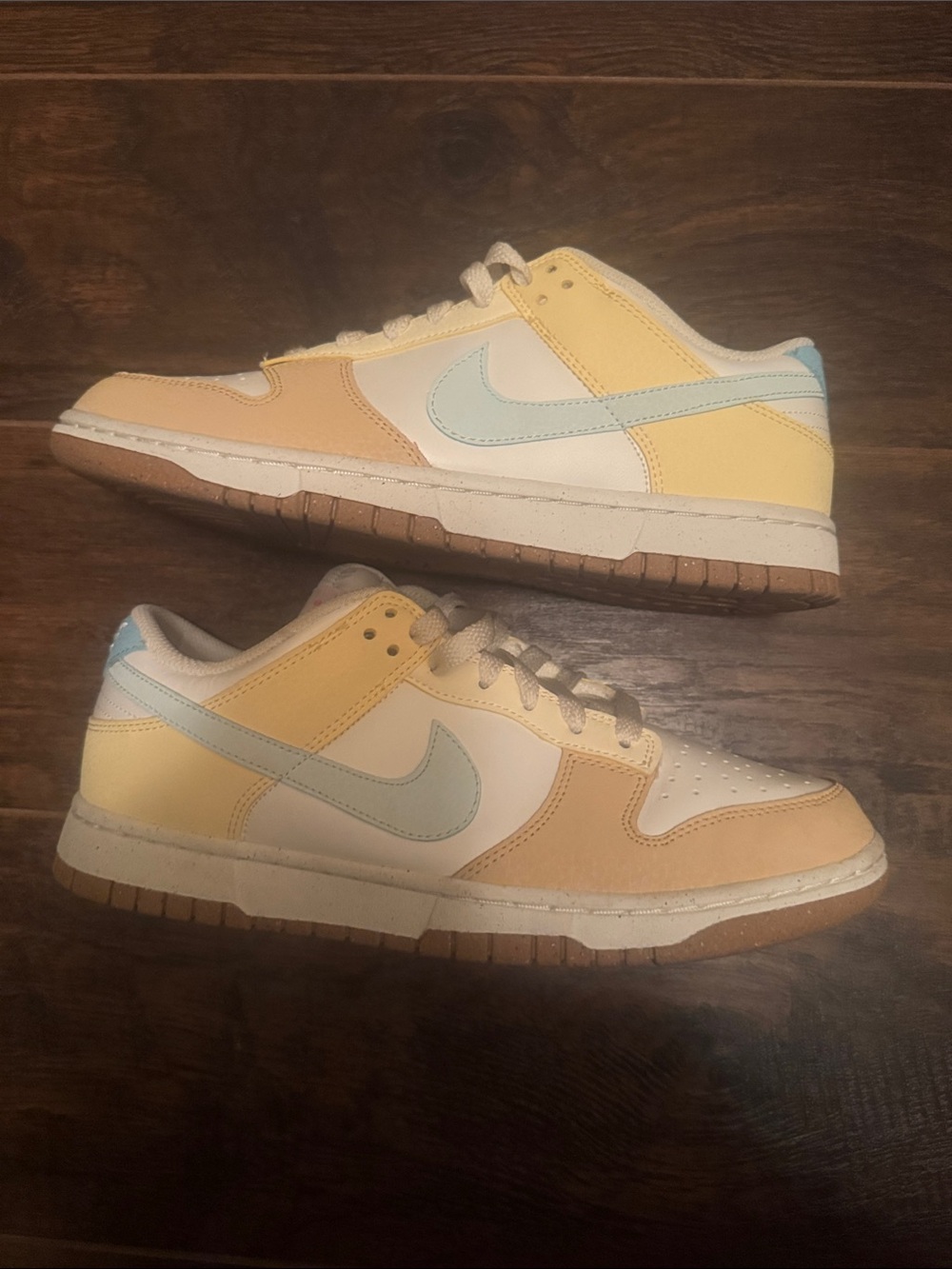 Nike Dunks Low coconut milk ad armory blue Sanddrift.